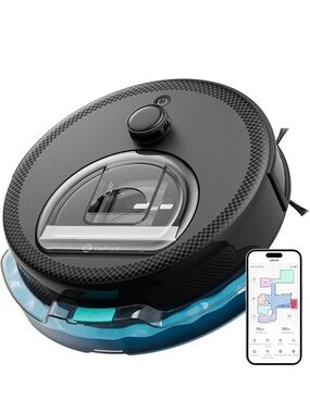 NEW LeFANT Robot Vacuum And Mop LiDAR Navigation Can Use With WiFi,Alexa